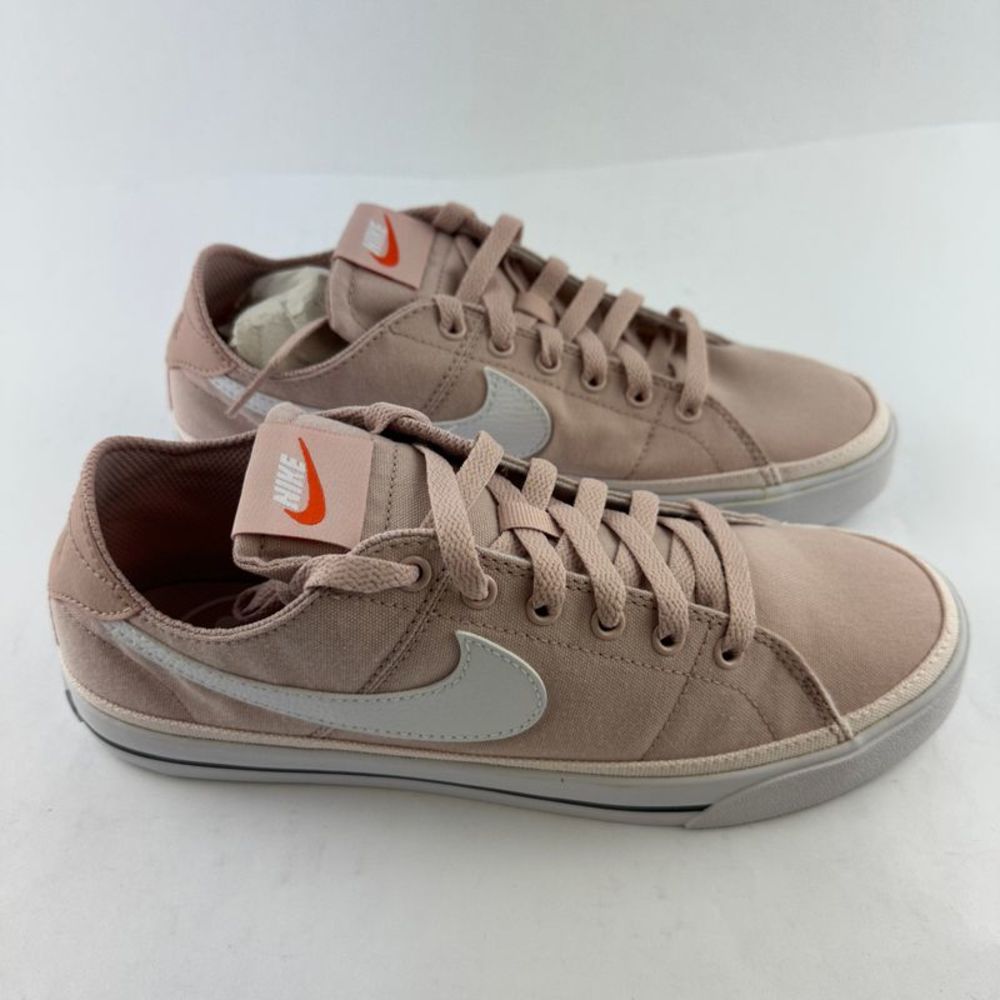 Nike Court Legacy Canvas Skate Shoe Pink Oxford/White US Women's Size 9 - Picture 4 of 9